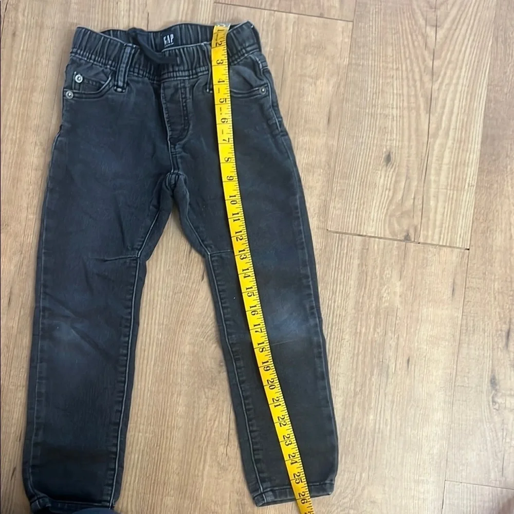 GAP Kids Black Straight Cut Stretch Jeans